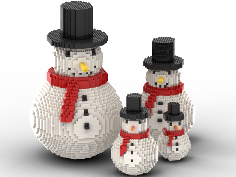 snowman lego family 01