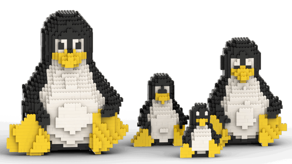penguin lego family 1