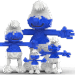 sfigurine qbricks family 01